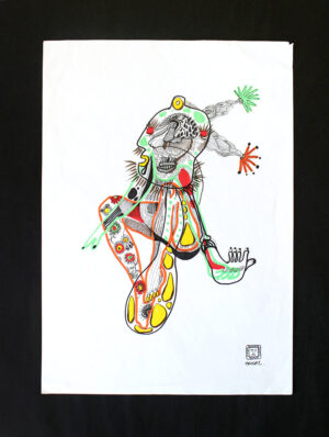 Pakal Sketch-Flower Girl