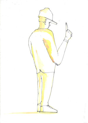 RUN Sketch-Man Standing