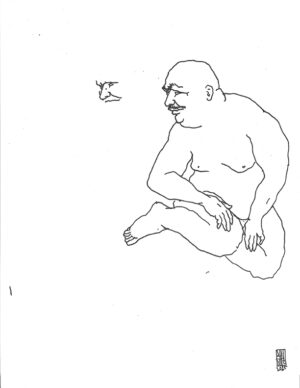 UNGA Sketch-Fat Man Scan