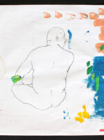 UNGA Sketch-Sitting Fat Man