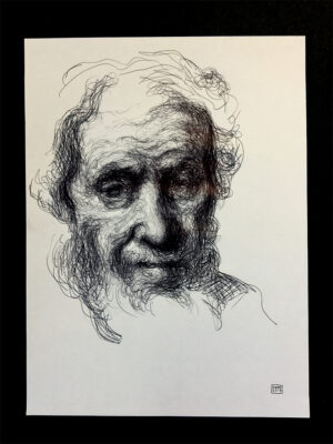 Pang Sketch-Untitled (Portrait of a Man)
